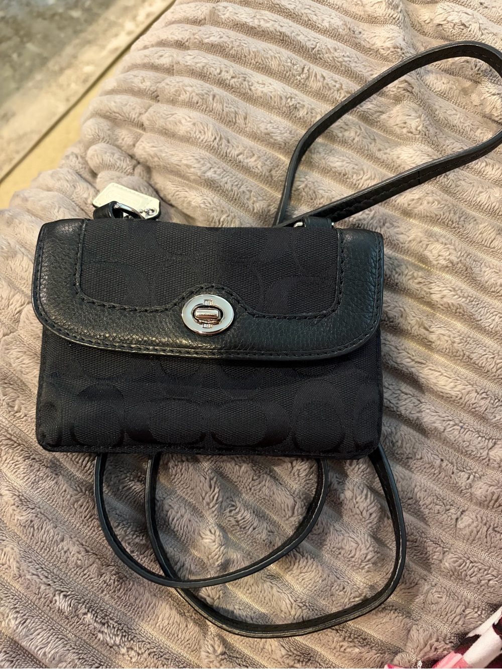 Coach Turn-lock Wallet Crossbody